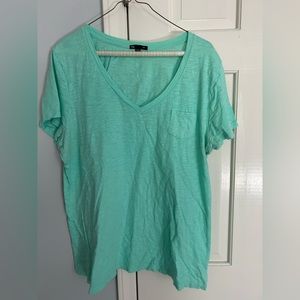 Knit green top